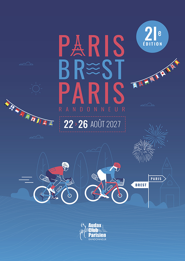Paris-Brest-Paris 2027 オフィシャルポスター